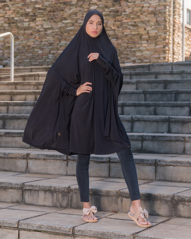 Sleeve Burqa Below Knee