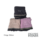 Burqa Knee With Fringe (100cm)