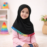 Kids Pom Pom Burqi