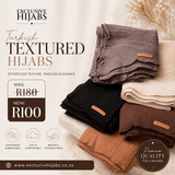 Turkish Textured Hijabs