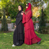 Layered Abaya