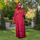 Layered Abaya